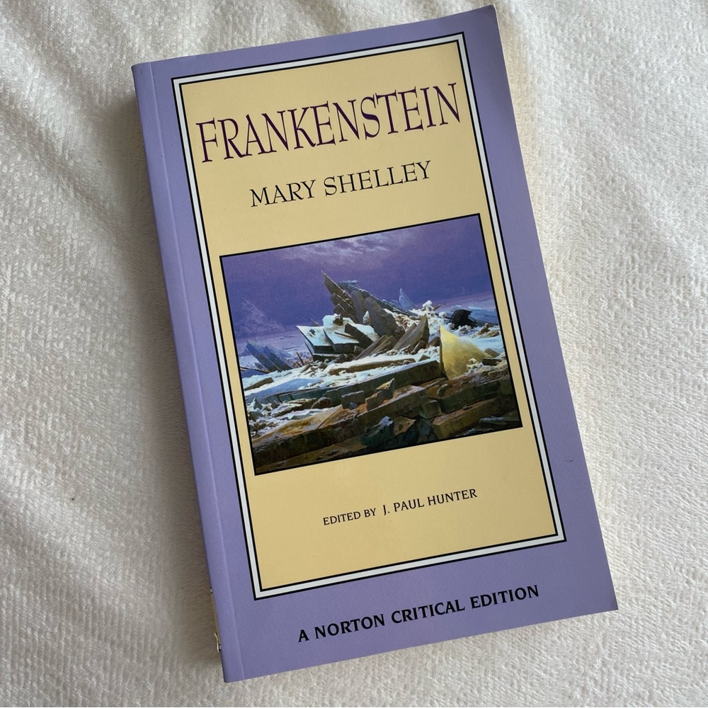 Mary Shelley Frankenstein Book